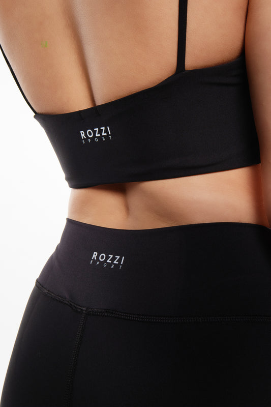 BASIC BLACK PÁNTOS TOP