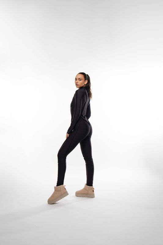 BLACK CATWOMAN OVERÁL