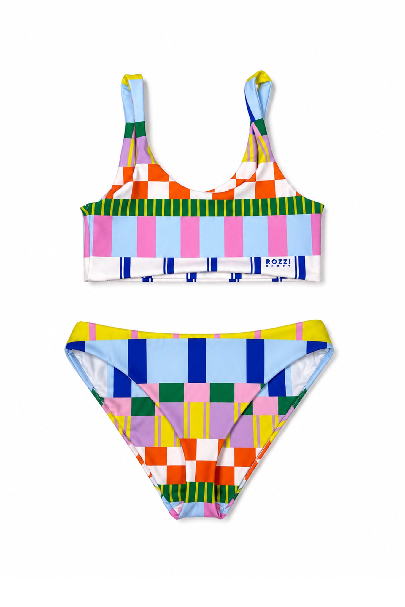 TROPICAL MOSAIC SPORT BIKINI ALSÓ