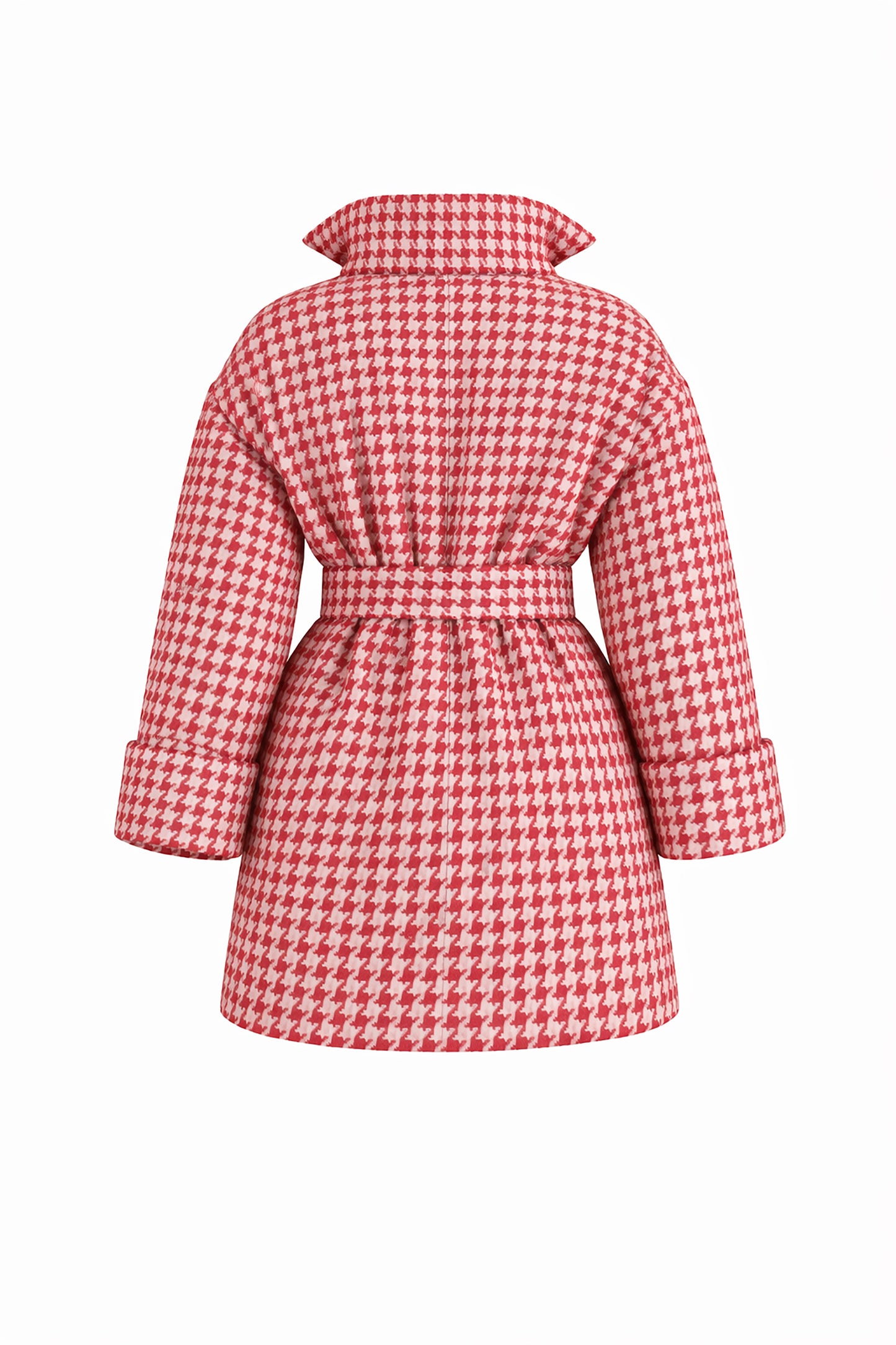 RED& WHITE MINI CHICKS BIG PUFFER