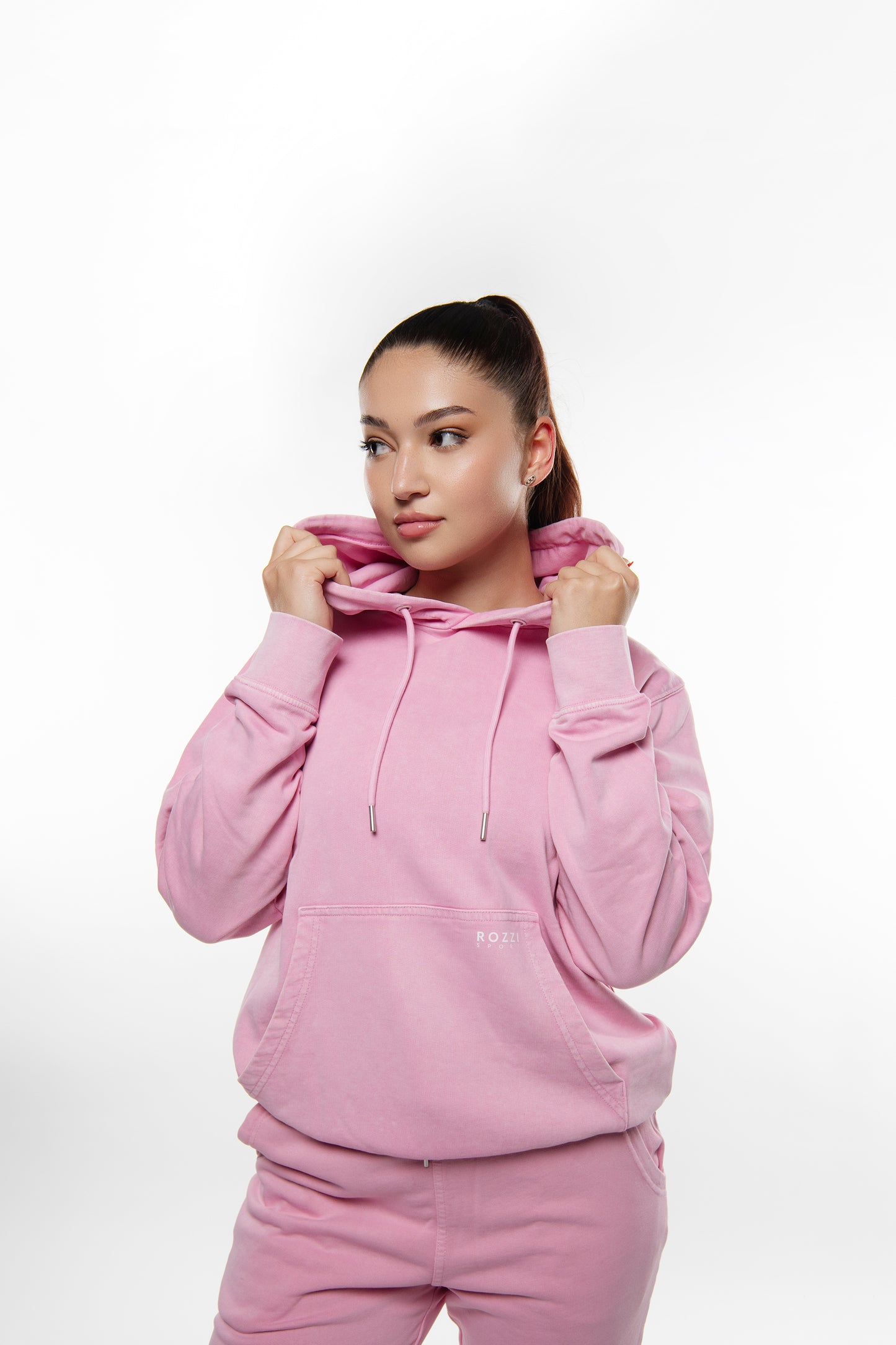 ROSE QUARTZ KAPUCNIS HOODIE