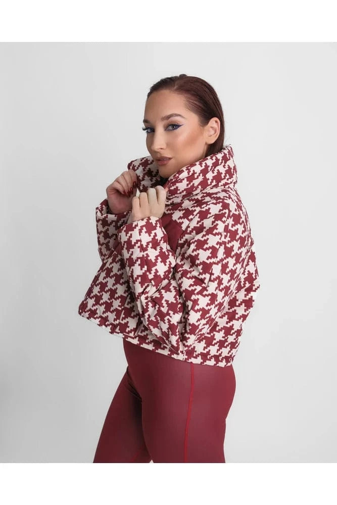 My Store BURGUNDY CHICKS PUFFER