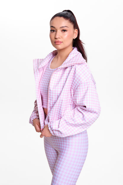 Blush Flock Kabát