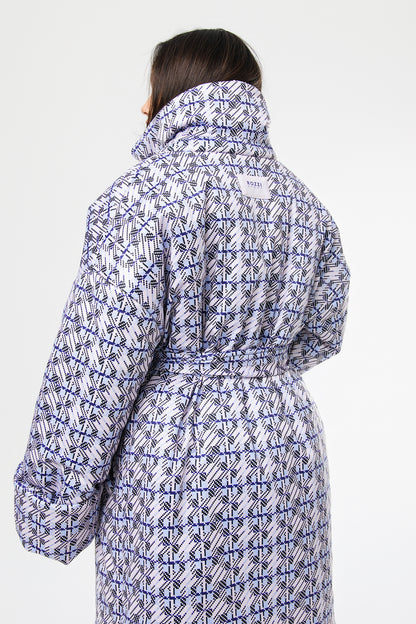 CRYSTAL SNOW HOSSZÚ PUFFER