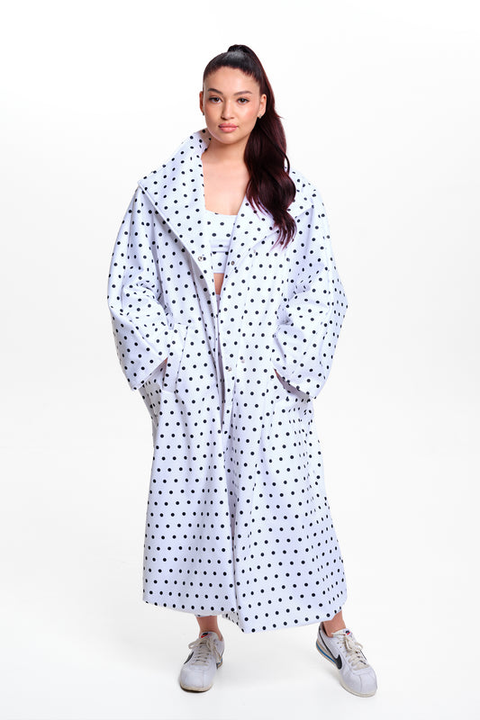 Dotty Darling Oversize Kabát