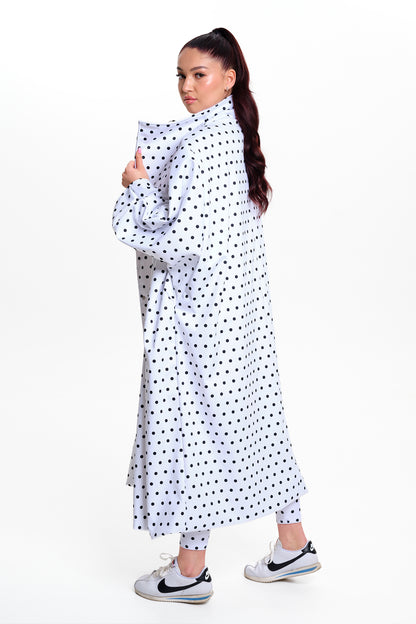 Dotty Darling Oversize Kabát