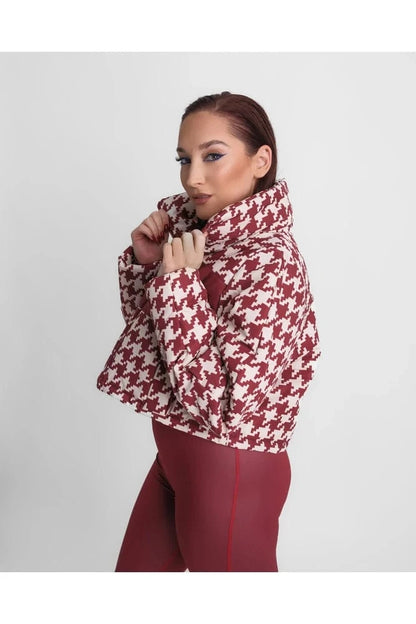 My Store BURGUNDY CHICKS PUFFER