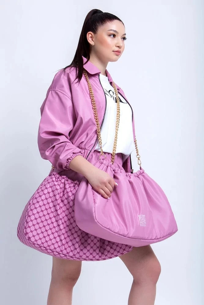 My Store ROSEGOLD PUFFER BAG