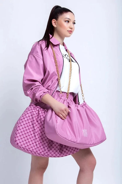 My Store ROSEGOLD PUFFER BAG