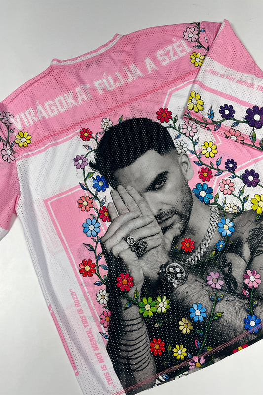 FLOWER PINK JERSEY